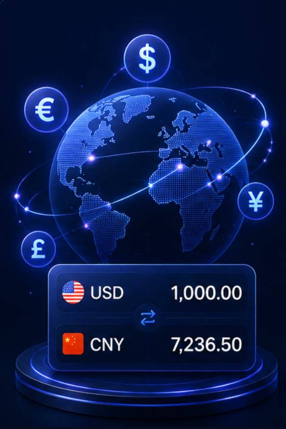 实时汇率换算