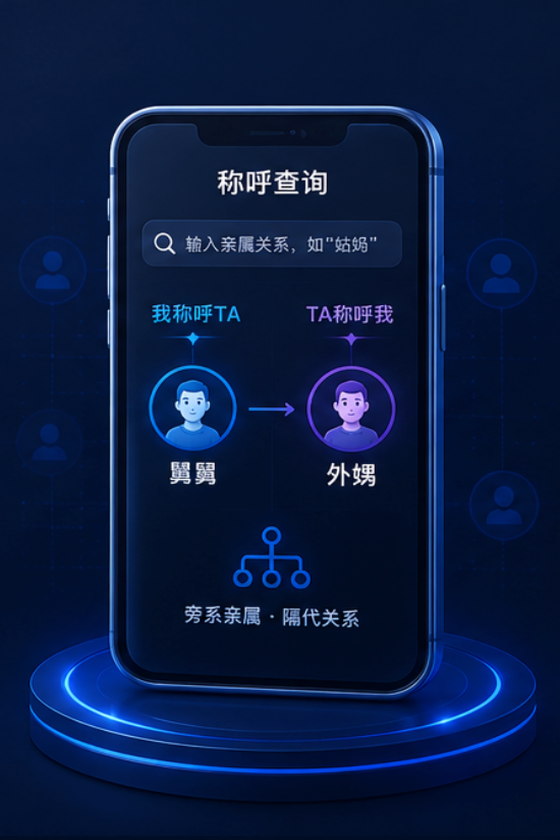 亲属称呼查询工具箱
